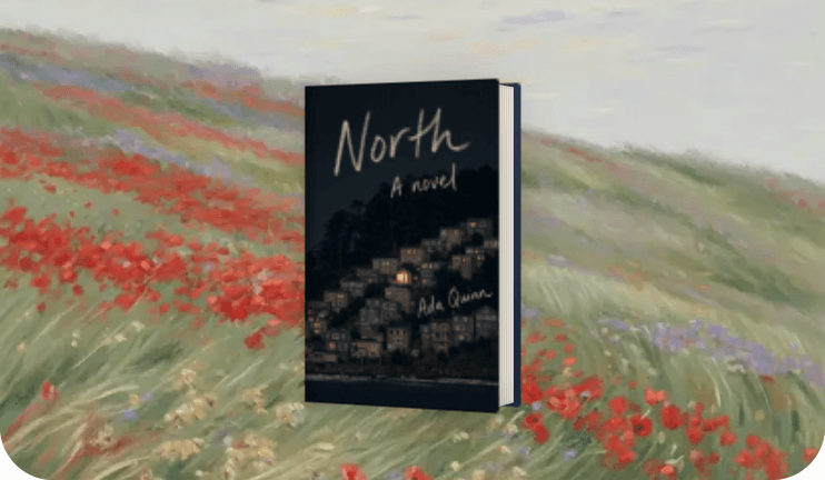 Novel jacket titled North