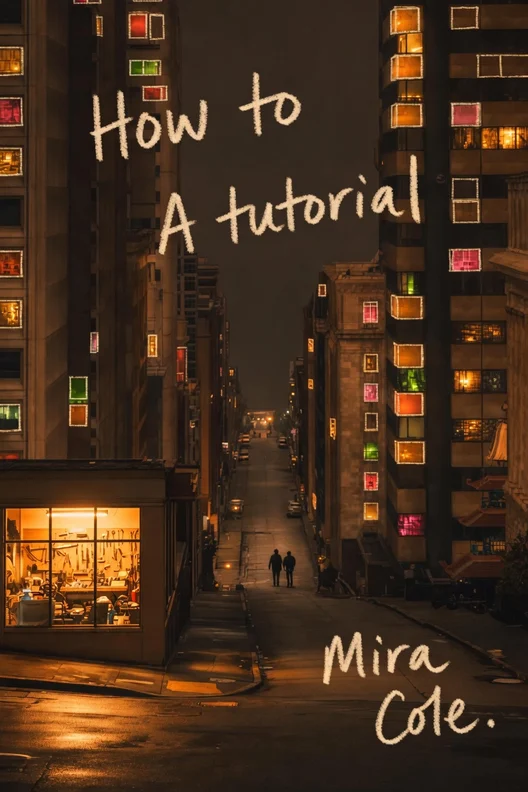Tutorial jacket titled How to